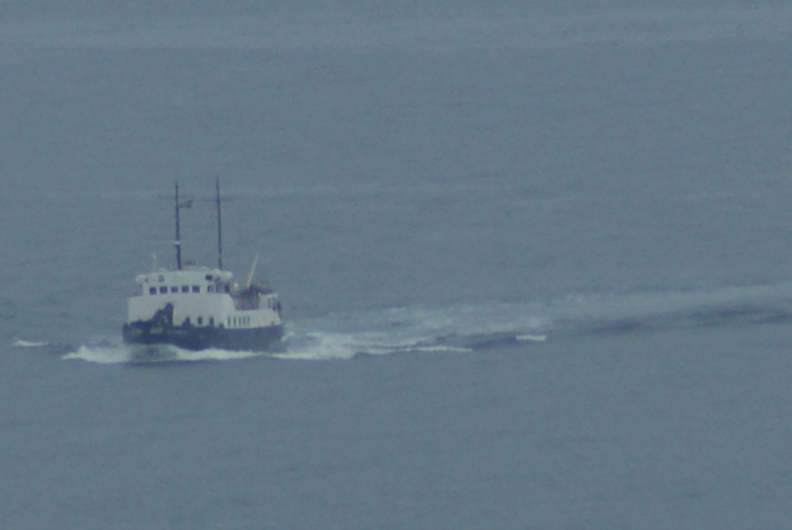 MS Oldenburg approaches Lundy by Henryk M0HTB