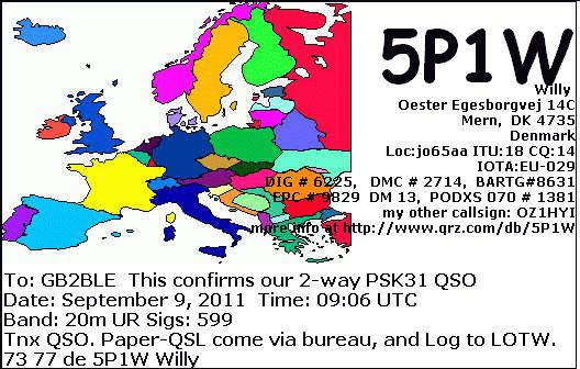 QSL Card