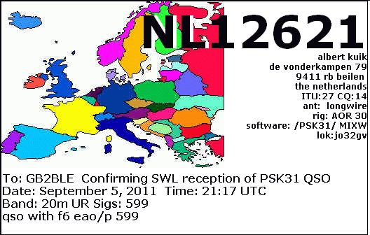 QSL Card