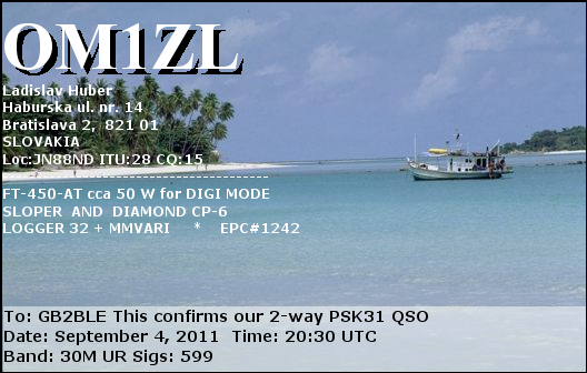 QSL Card