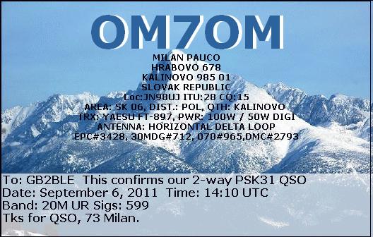 QSL Card