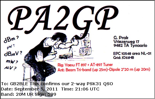 QSL Card