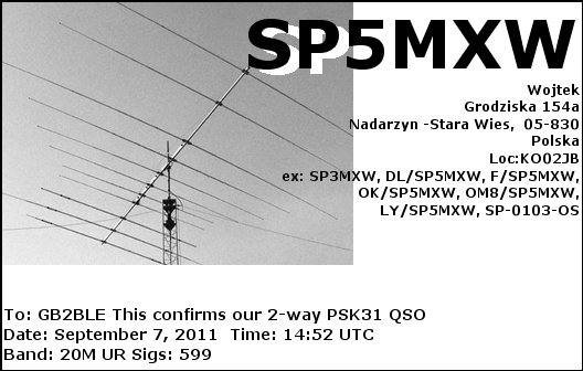 QSL Card