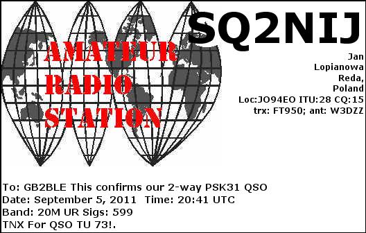 QSL Card