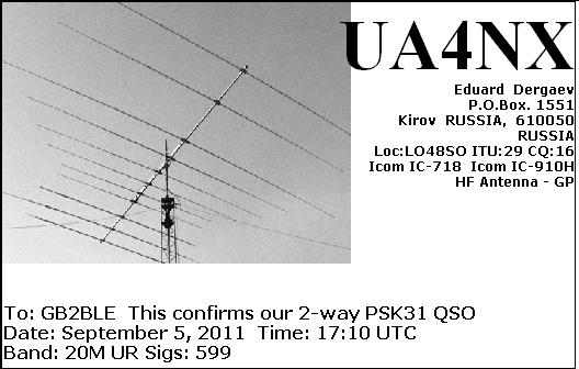 QSL Card