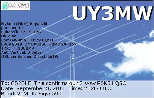 QSL Card