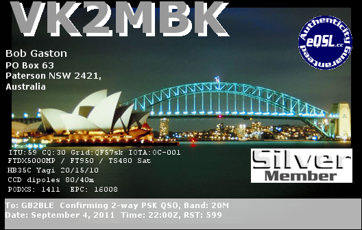 QSL Card