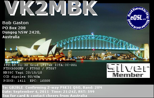 QSL Card