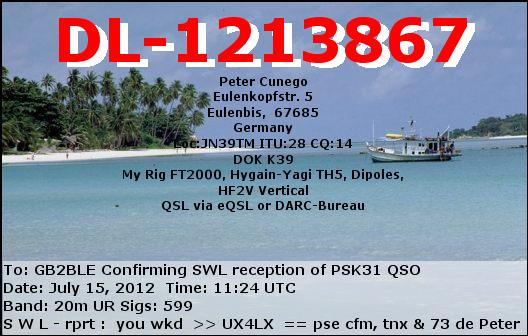 QSL Card