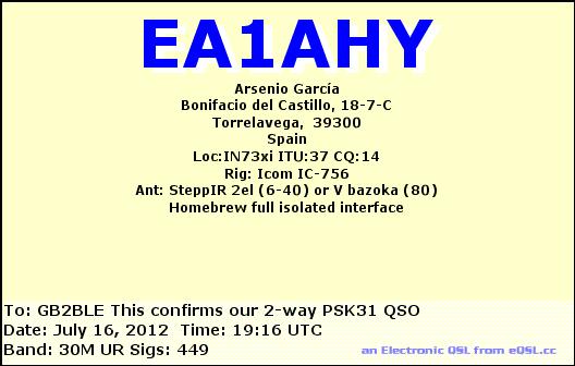 QSL Card