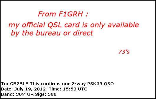 QSL Card