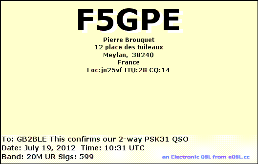 QSL Card