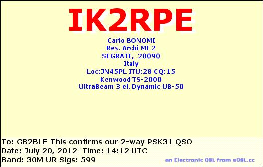 QSL Card