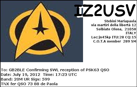 QSL Card