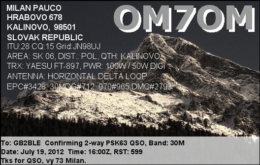 QSL Card