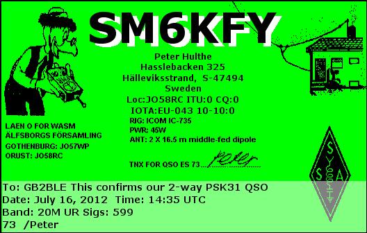 QSL Card