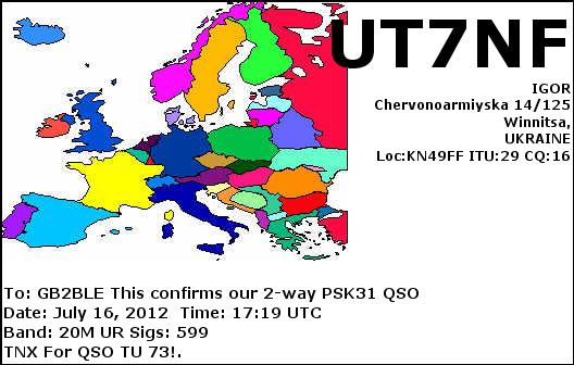 QSL Card