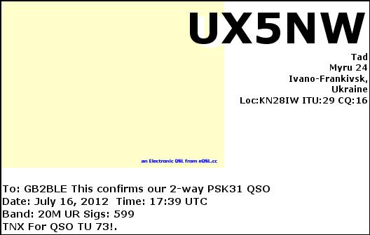 QSL Card