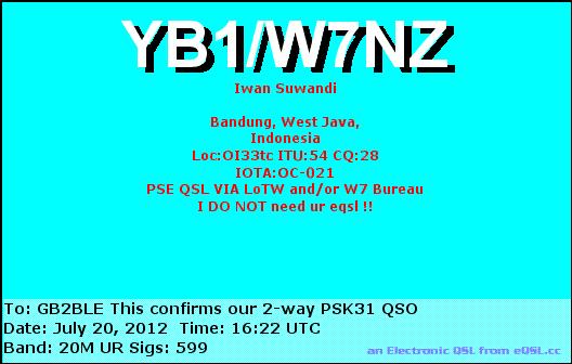 QSL Card