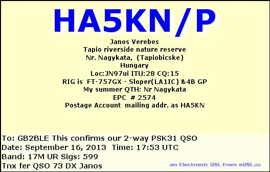 QSL Card