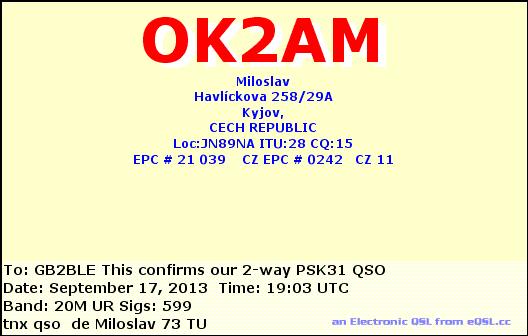 QSL Card