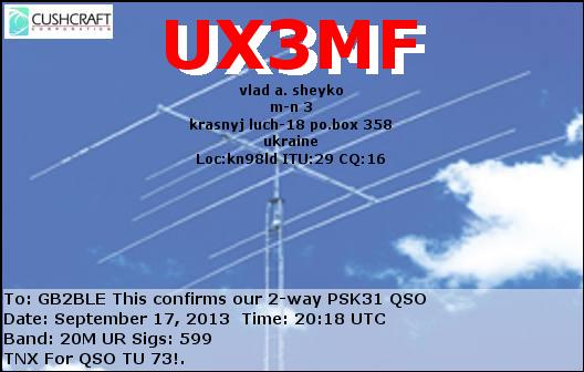 QSL Card