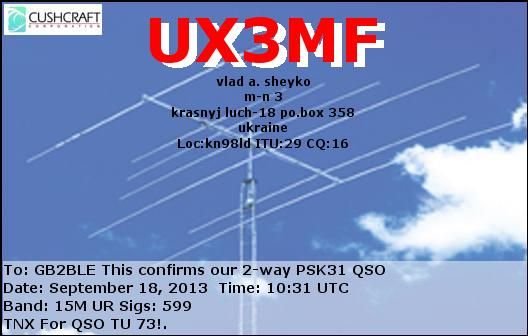 QSL Card