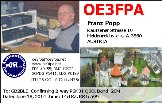 QSL Card