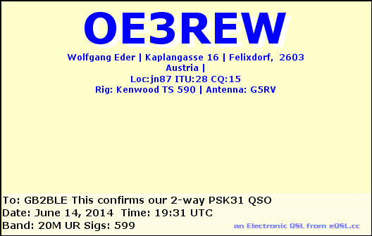 QSL Card