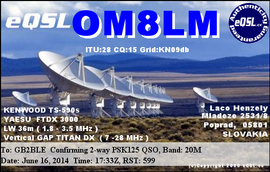 QSL Card