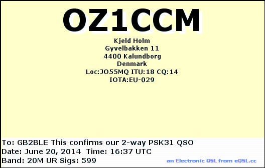 QSL Card