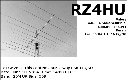 QSL Card