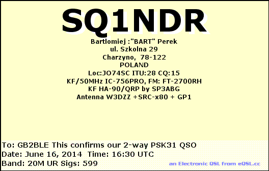 QSL Card