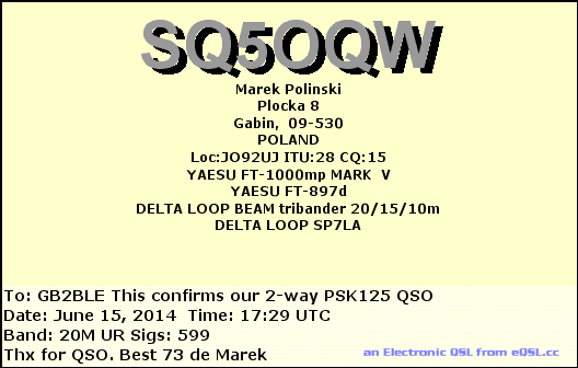 QSL Card