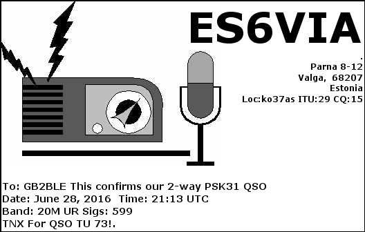 QSL Card