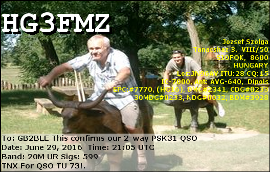 QSL Card