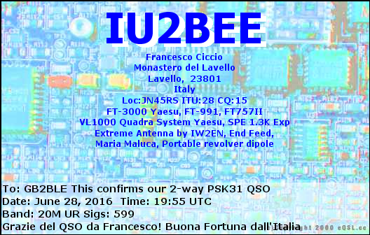 QSL Card