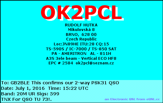 QSL Card