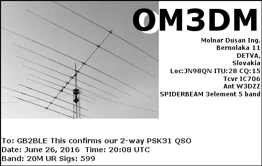 QSL Card