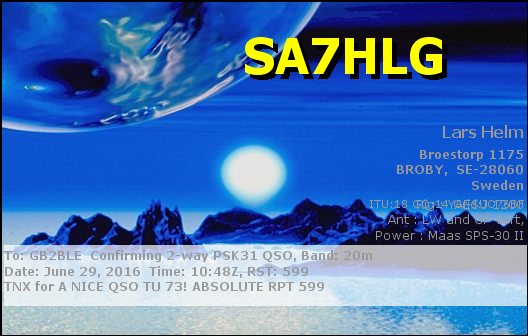 QSL Card