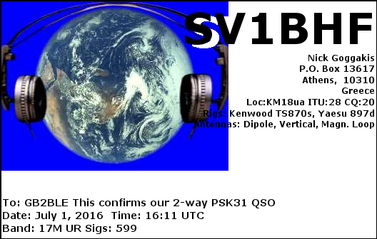 QSL Card