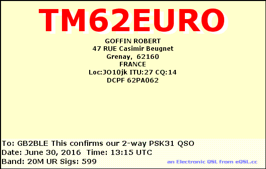 QSL Card