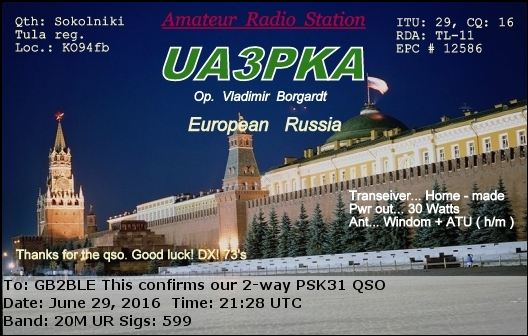 QSL Card