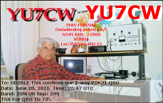 QSL Card