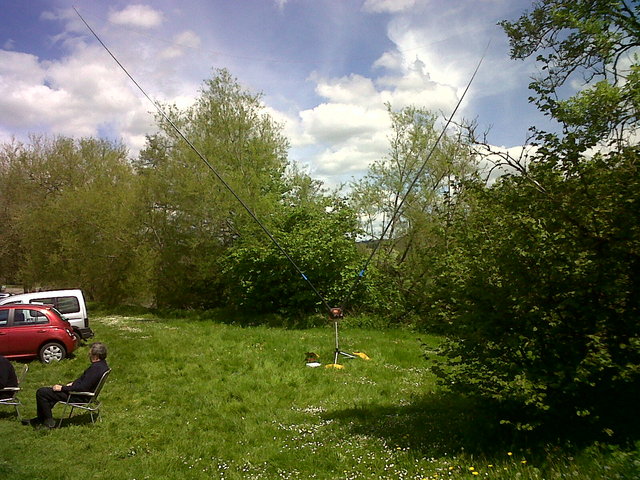 Dave G7BYN Operating