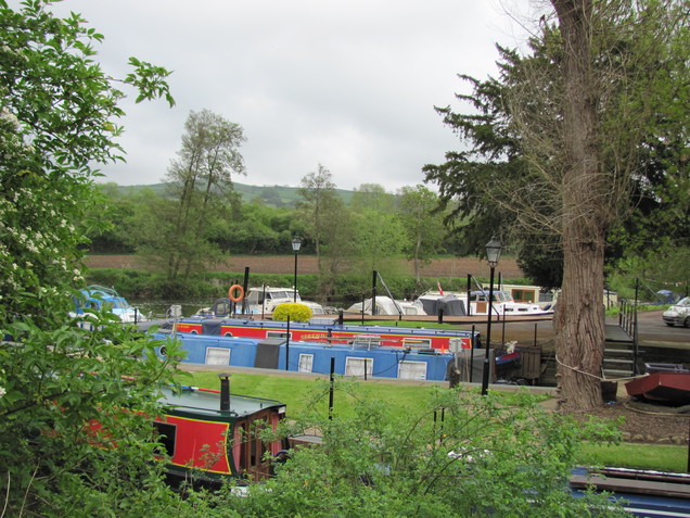 Narrow Boats at Saltford Brass Mill