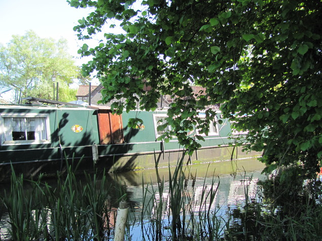 Narrow Boats at Saltford Brass Mill