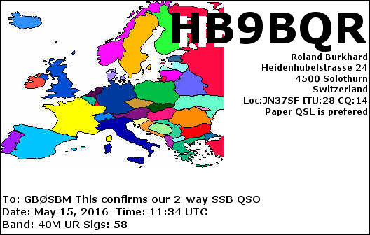 QSL Card