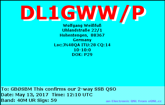 QSL Card