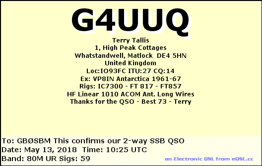 QSL Card